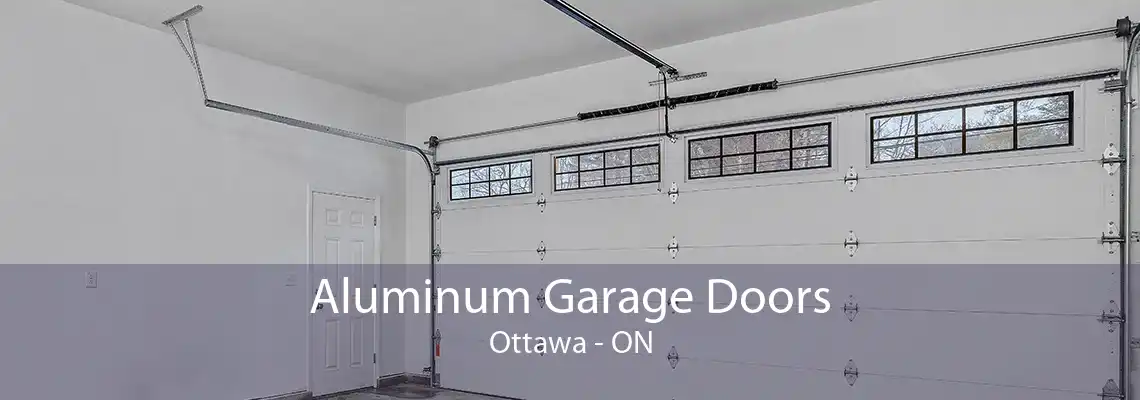 Aluminum Garage Doors Ottawa - ON