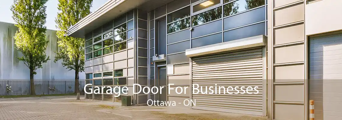 Garage Door For Businesses Ottawa - ON