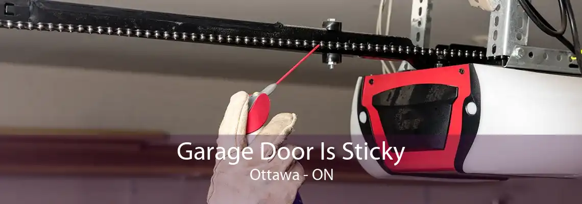 Garage Door Is Sticky Ottawa - ON