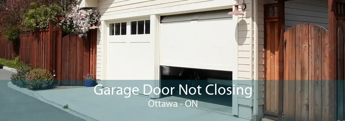 Garage Door Not Closing Ottawa - ON