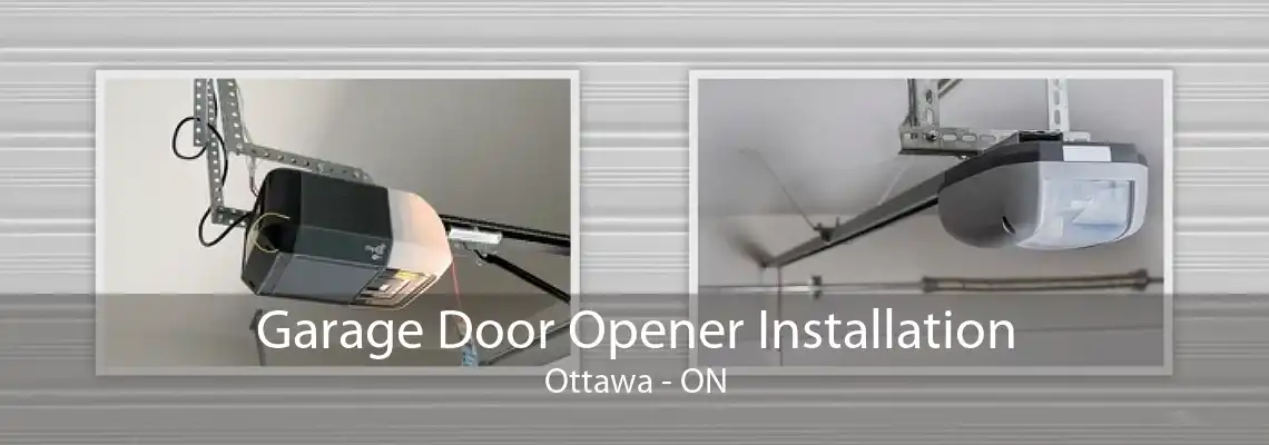 Garage Door Opener Installation Ottawa - ON