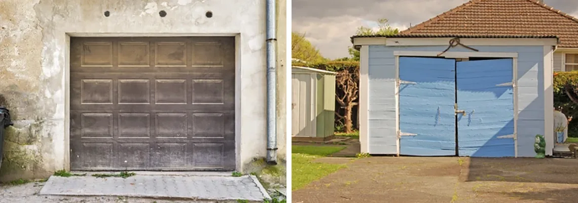 Rotten Steel Garage Door Repair in Ottawa, Ontario